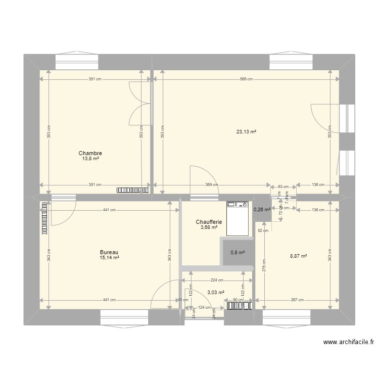 RDC origine. Plan de 0 pièce et 0 m2