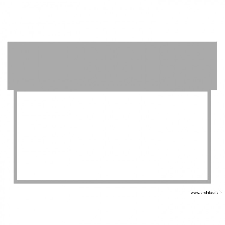 FACADE GAUCHE. Plan de 0 pièce et 0 m2