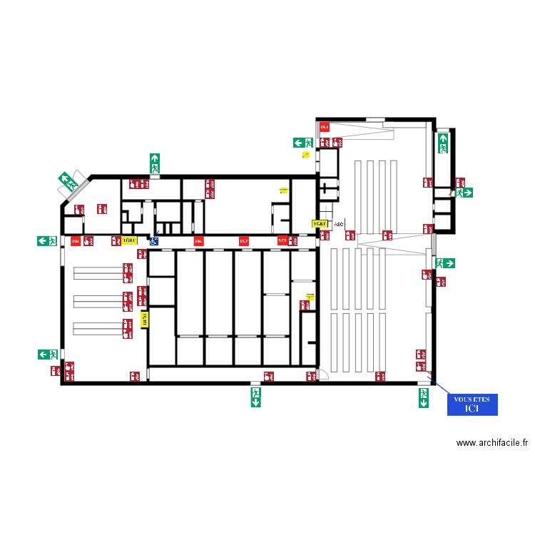 QUAI SUD 3  sortie nord. Plan de 0 pièce et 0 m2