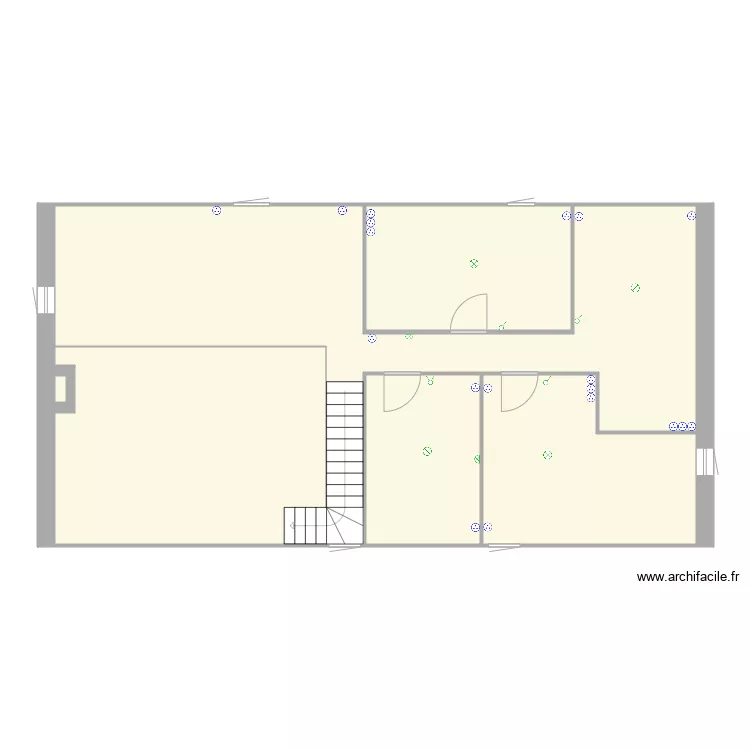 Arnaud Lopes ETAGE . Plan de 