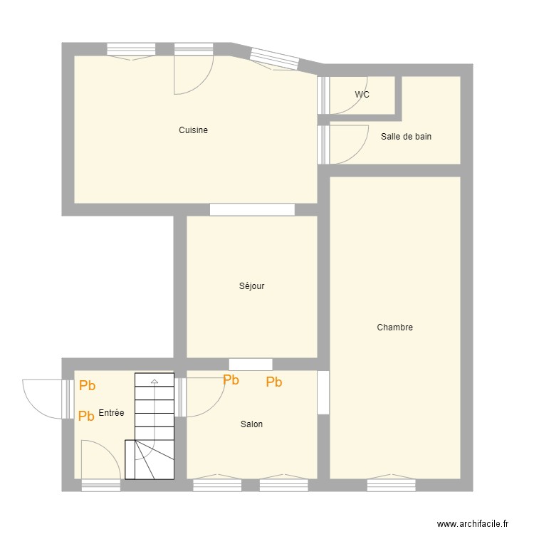 RCH avant droite dossier 151. Plan de 0 pièce et 0 m2