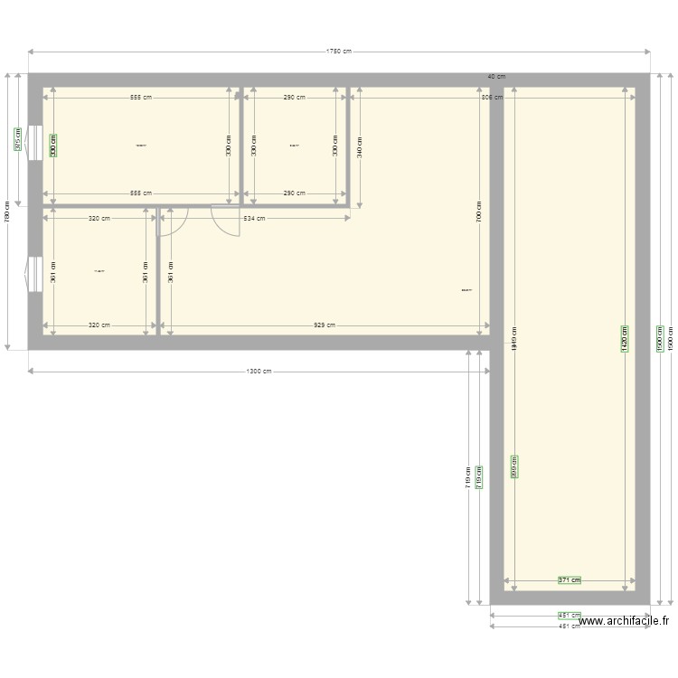 maison A. Plan de 0 pièce et 0 m2