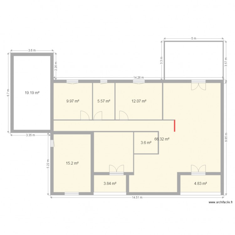 saint hilaire 5. Plan de 0 pièce et 0 m2