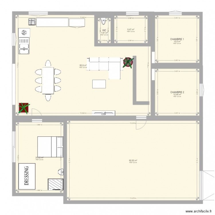 PLAN MAISON 2. Plan de 0 pièce et 0 m2