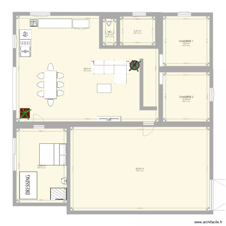 PLAN MAISON 2. Plan de 