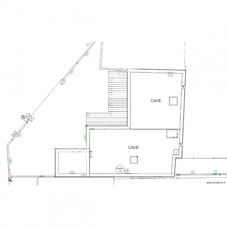 Plan électrique exterieur. Plan de 0 pièce et 0 m2