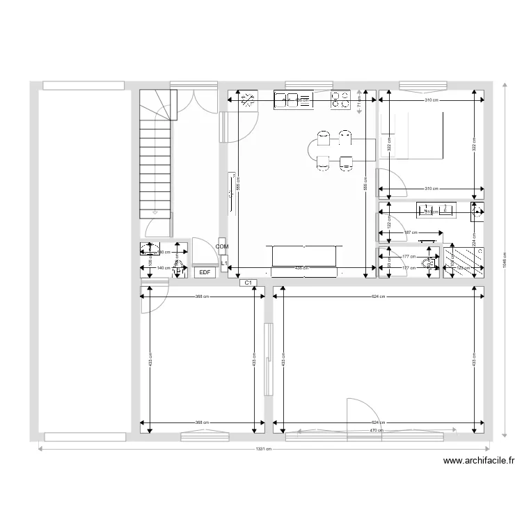 corcieux RDC Nouveau 2. Plan de 