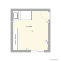 chambre Fille RDC ovest Elec