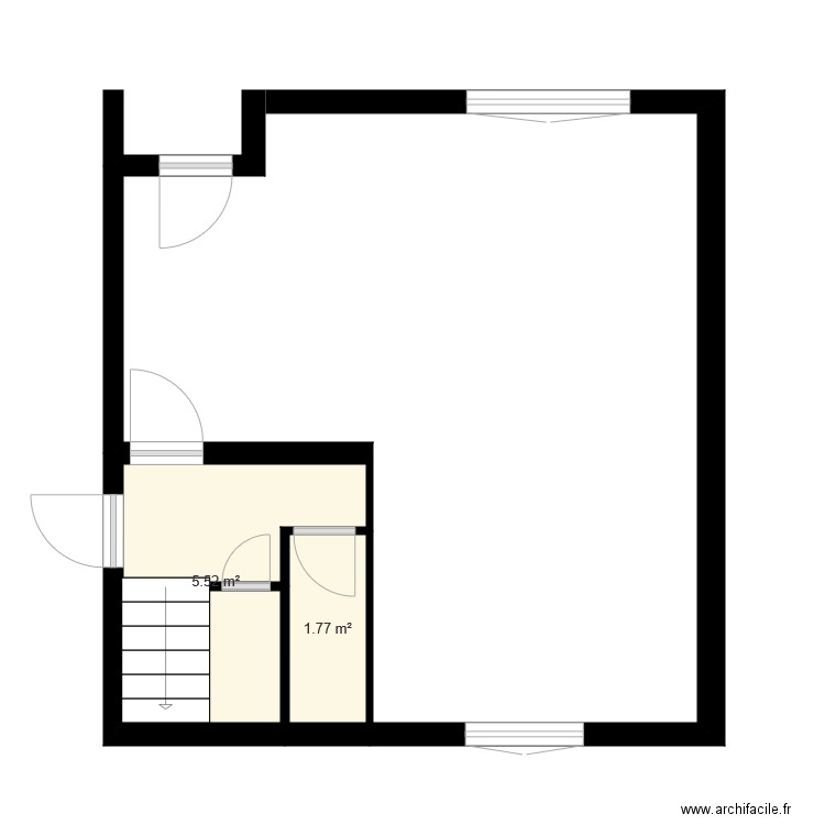 maison. Plan de 0 pièce et 0 m2