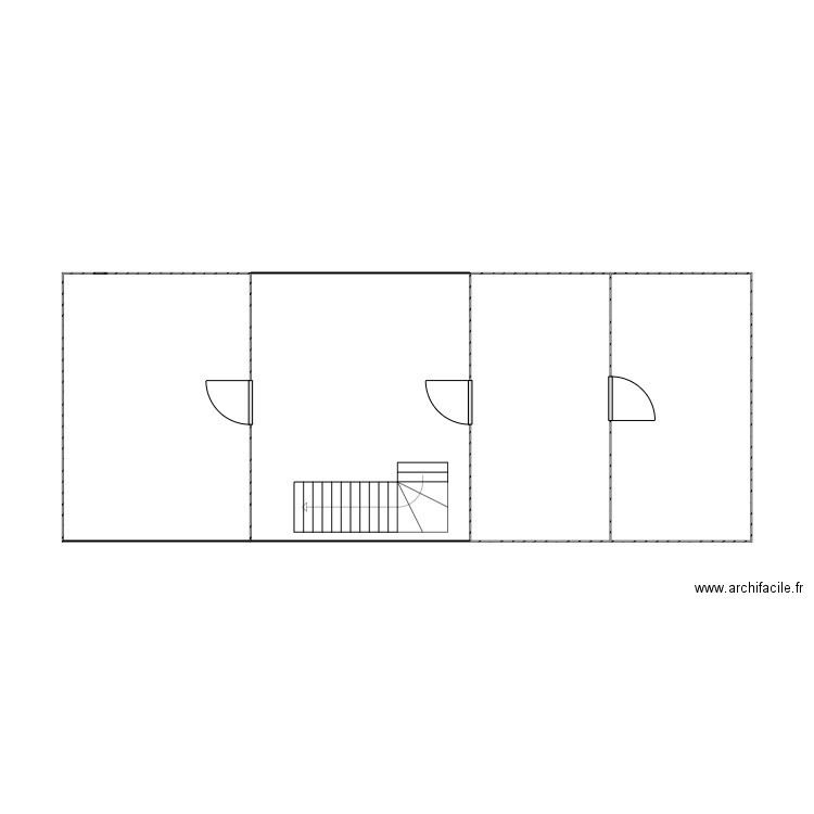 bureau étage forestell. Plan de 0 pièce et 0 m2