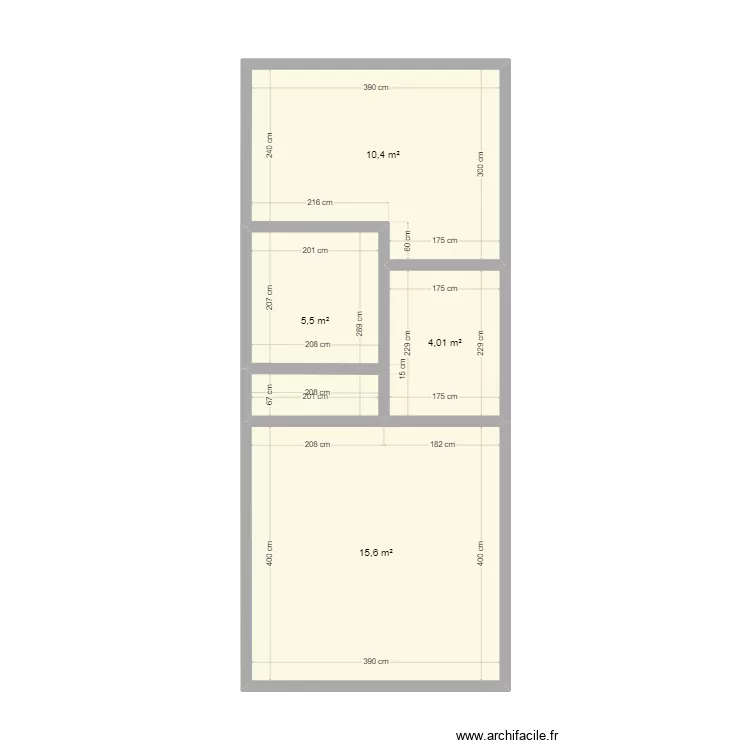 saint anne. Plan de 