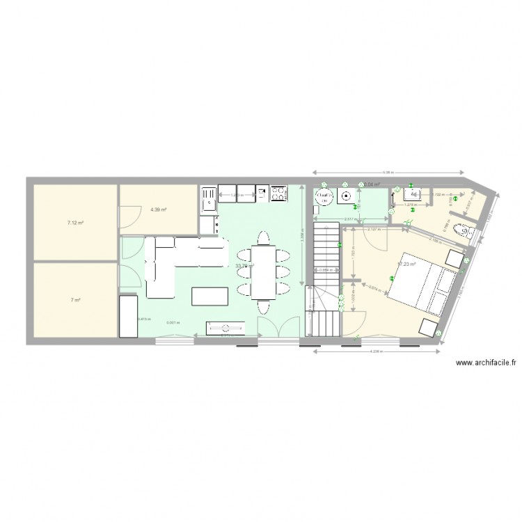 lacanau original agrandi 30 10 2016. Plan de 0 pièce et 0 m2