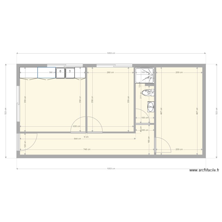 Salle repas LPG. Plan de 0 pièce et 0 m2