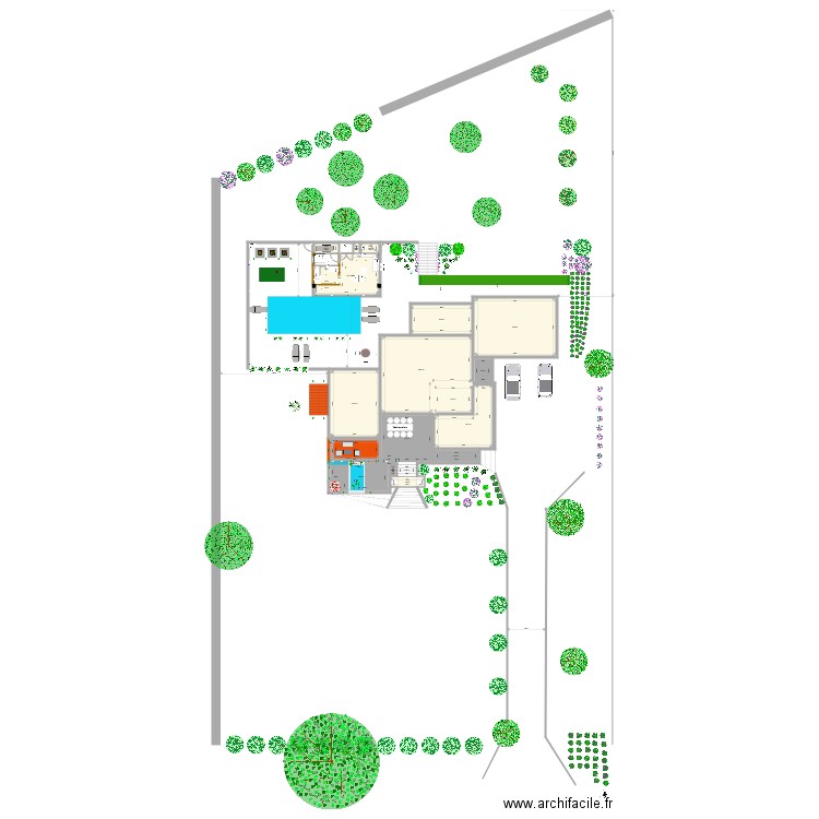 PLAN PBY pour JM PISCINES. Plan de 0 pièce et 0 m2