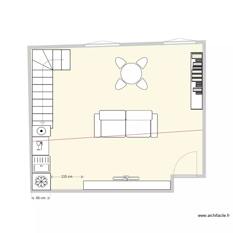 plateau tourraque bas. Plan de plateau tourraque bas. Plan de