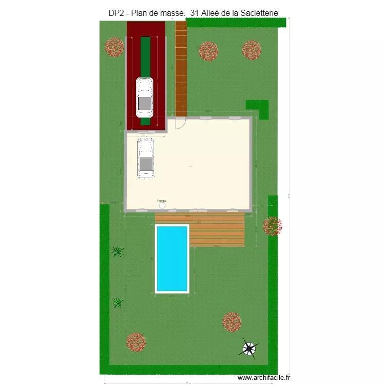 Plan de masse v09. Plan de 