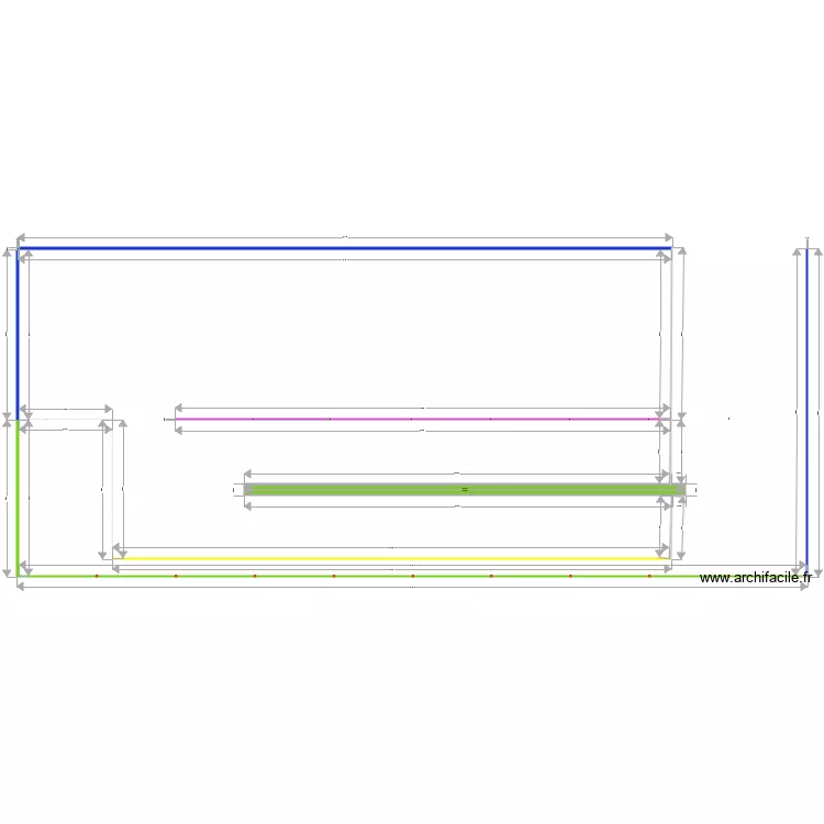 CHEVRERIE A. Plan de 