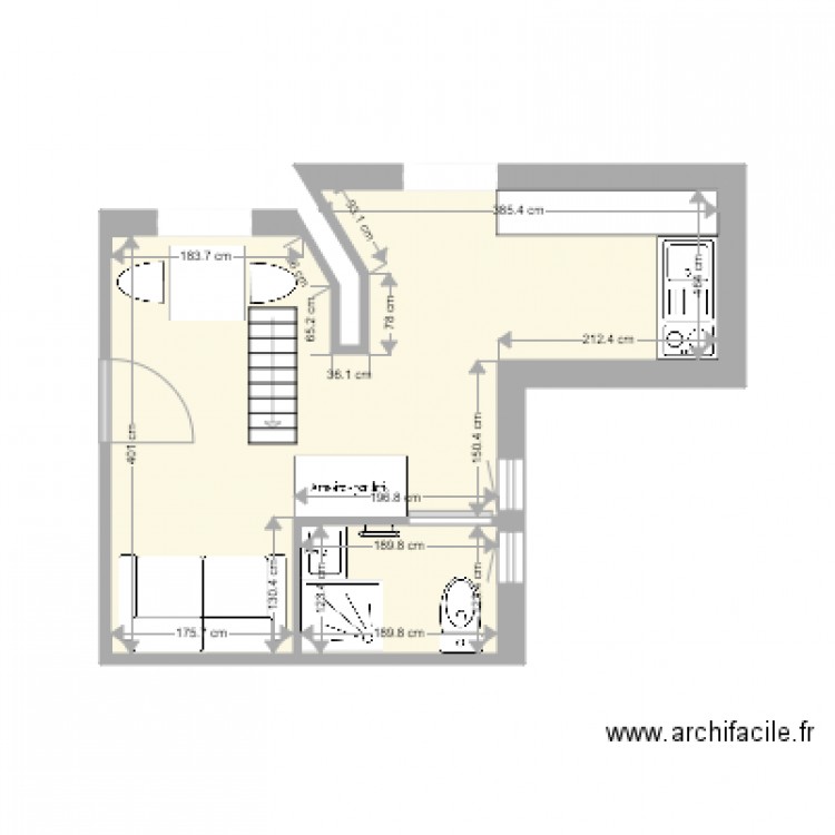 STUDIO PARROT 211111. Plan de 0 pièce et 0 m2