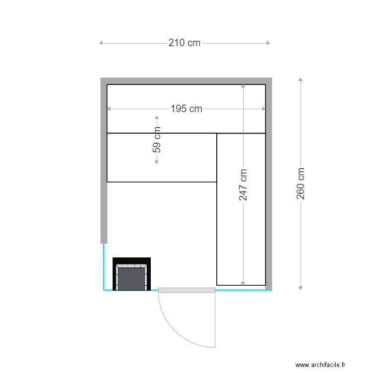 Le pape. Plan de 0 pièce et 0 m2