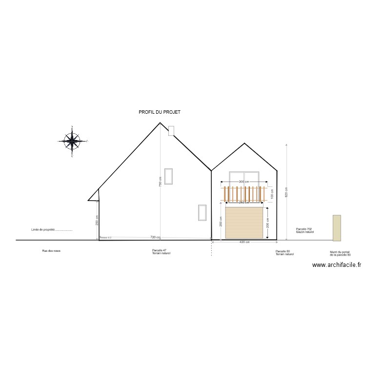 Profil du  projet. Plan de 0 pièce et 0 m2