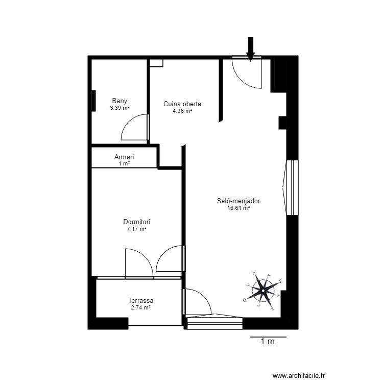 ed el tarter 25 2 1 tarter canillo. Plan de 0 pièce et 0 m2