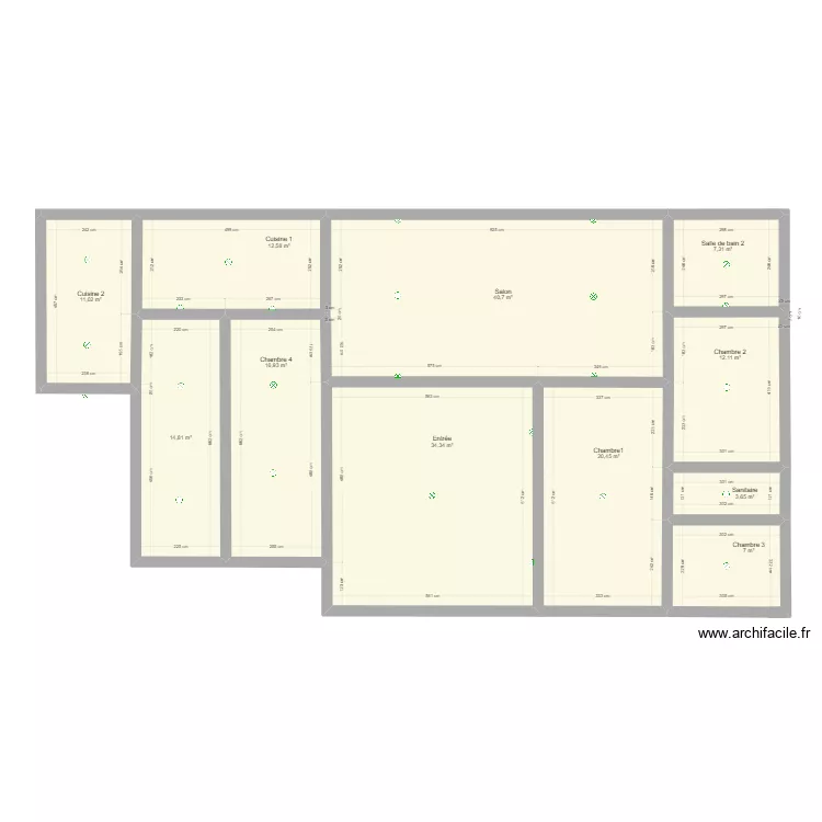 choisy JEan. Plan de 