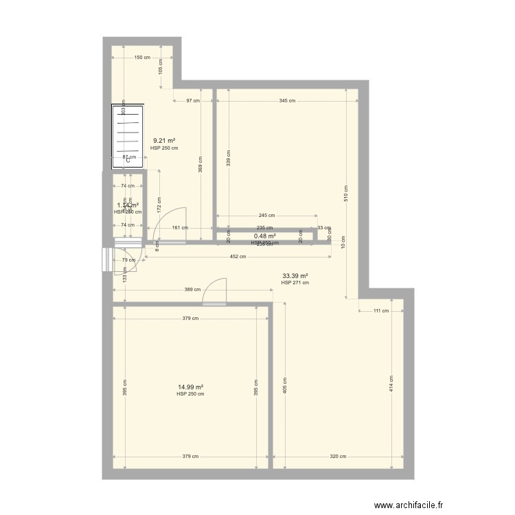 appatement Simon. Plan de 0 pièce et 0 m2