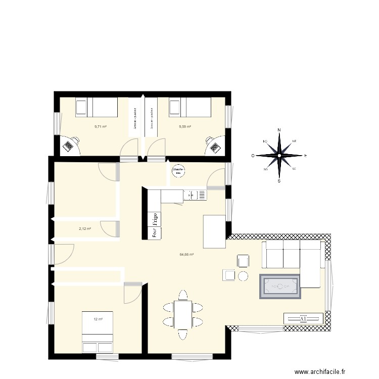 Maison 41 Extension est 7. Plan de 0 pièce et 0 m2