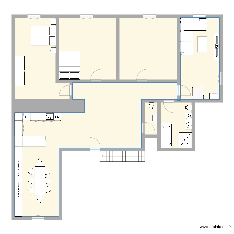 Appartement CMB. Plan de 0 pièce et 0 m2