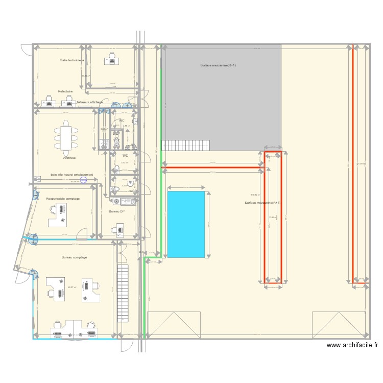 Agence Hallennes Lambersart V3. Plan de 0 pièce et 0 m2