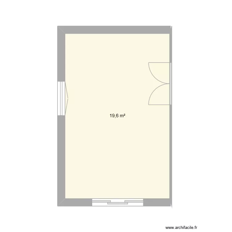 Maison GM 1. Plan de 1 et 20 m² Maison GM 1. Plan de 1 et 20 m²