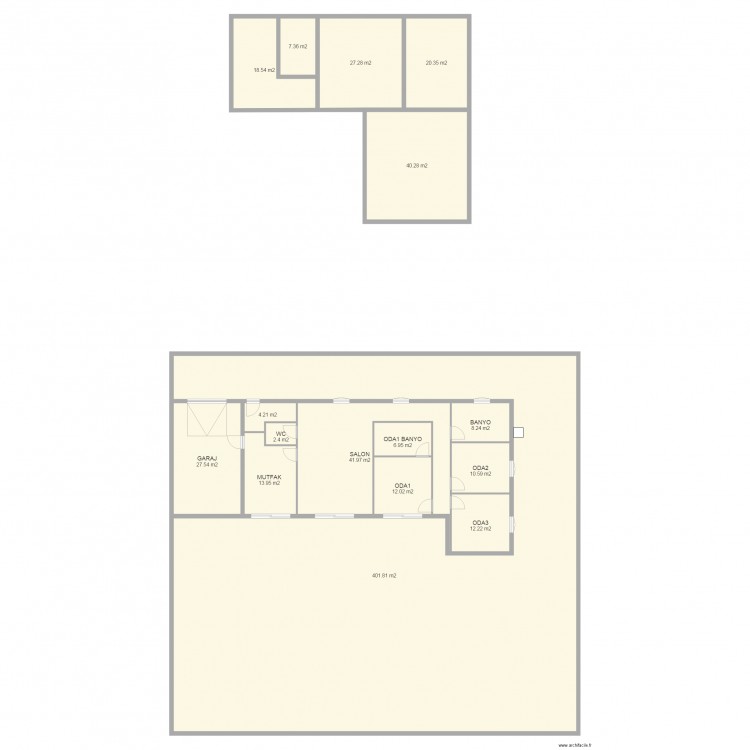DUZELTME. Plan de 0 pièce et 0 m2