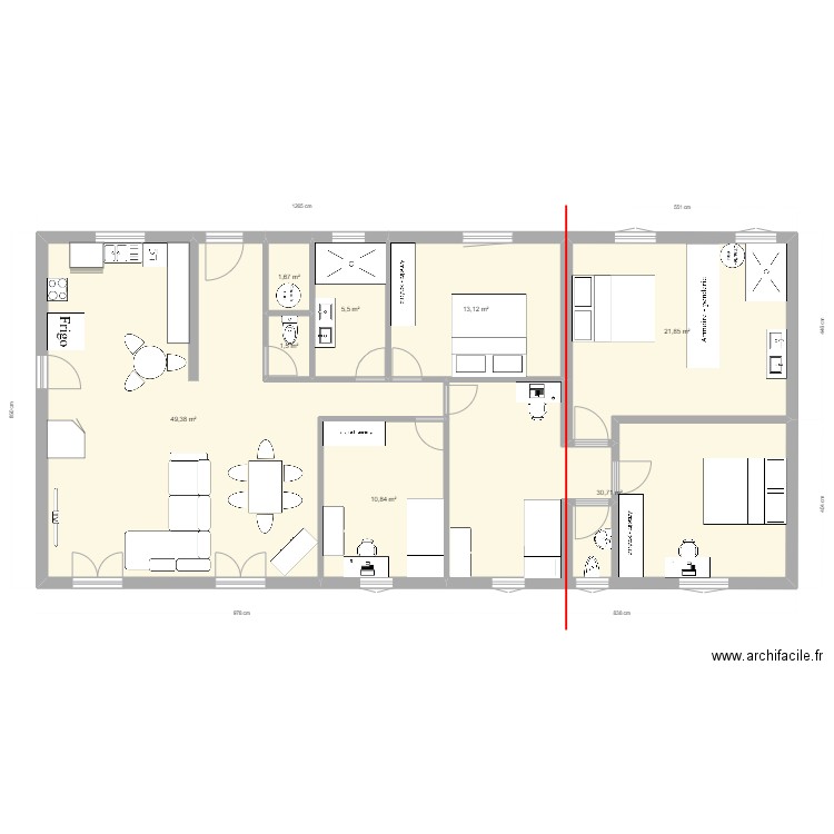 Extension maisonV2. Plan de 0 pièce et 0 m2