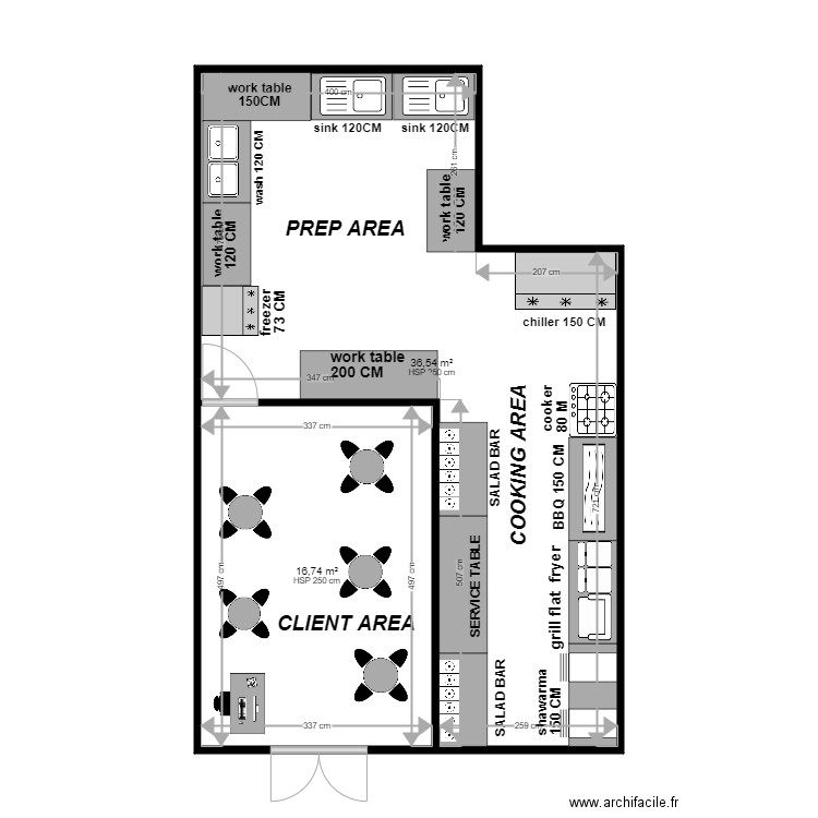 MOHAMMAD MUSCAT HILTS. Plan de 2 pièces et 53 m2