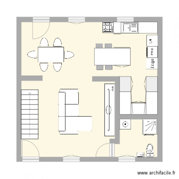 plan maison . Plan de 0 pièce et 0 m2