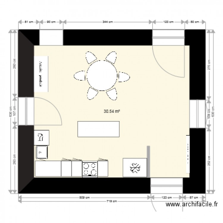 cuisine luzinayland. Plan de 0 pièce et 0 m2