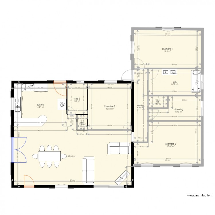 maison muy 30. Plan de 0 pièce et 0 m2
