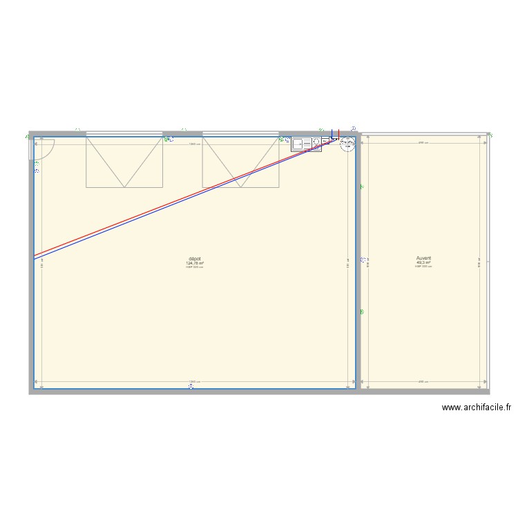 depot1. Plan de 0 pièce et 0 m2