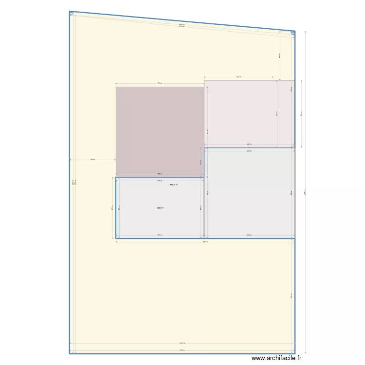 PLAN MASSE BASE TERRASSE. Plan de 