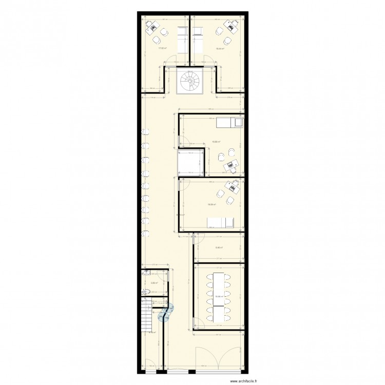 265 Judaique MEDECIN. Plan de 0 pièce et 0 m2