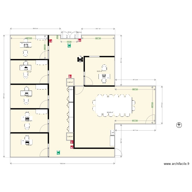 110 bis. Plan de 0 pièce et 0 m2