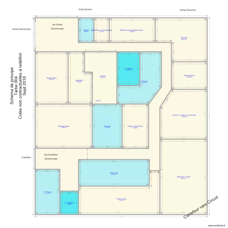 TARBE 004. Plan de 