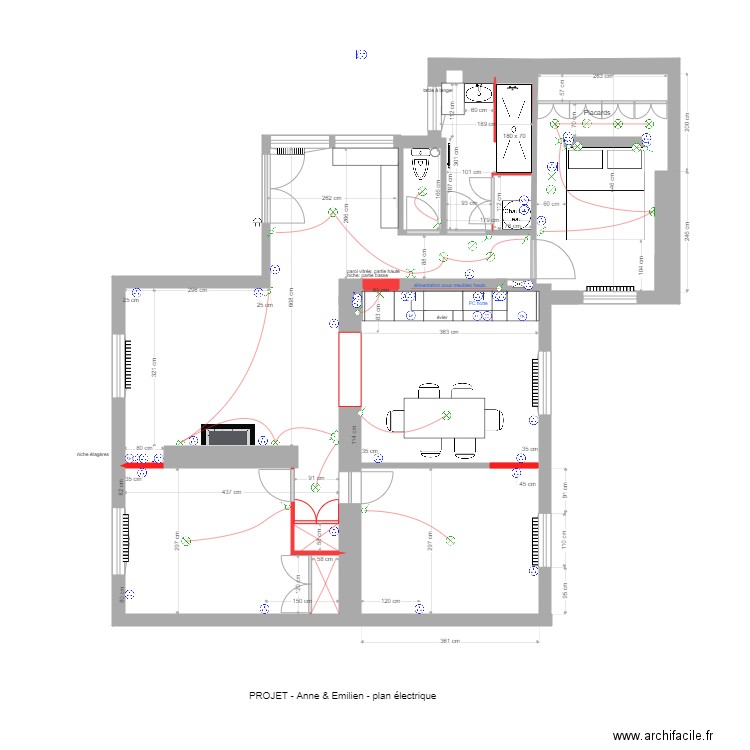 sdb verneret 15 sept. Plan de 0 pièce et 0 m2