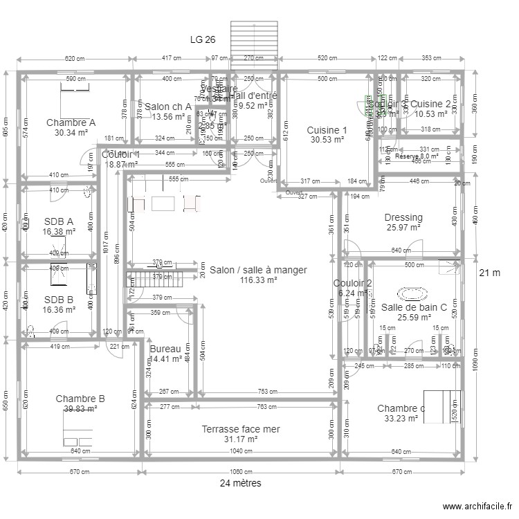 LG26. Plan de 0 pièce et 0 m2