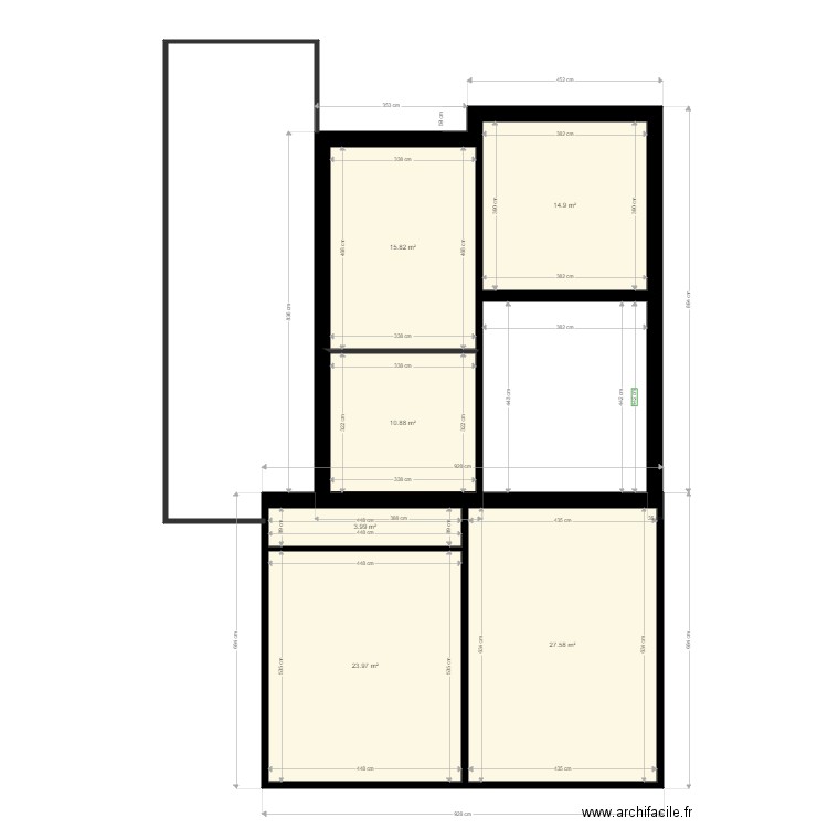 mor rez. Plan de 0 pièce et 0 m2