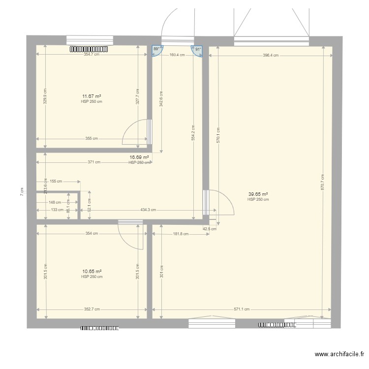 FONCIA LOISEL RDC. Plan de 0 pièce et 0 m2