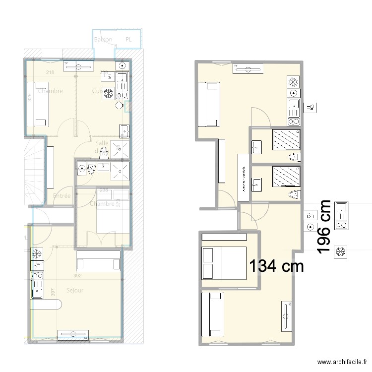 Plan_Marseille_Lot_9_V4_Agrandissement_3. Plan de 0 pièce et 0 m2