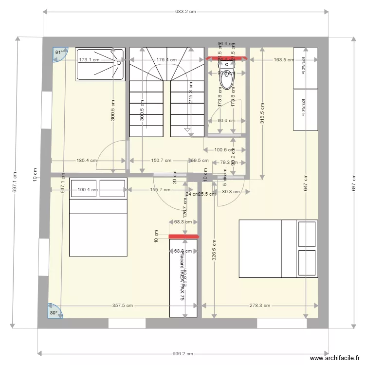 Maison cachan 1ier. Plan de Maison cachan 1ier. Plan de