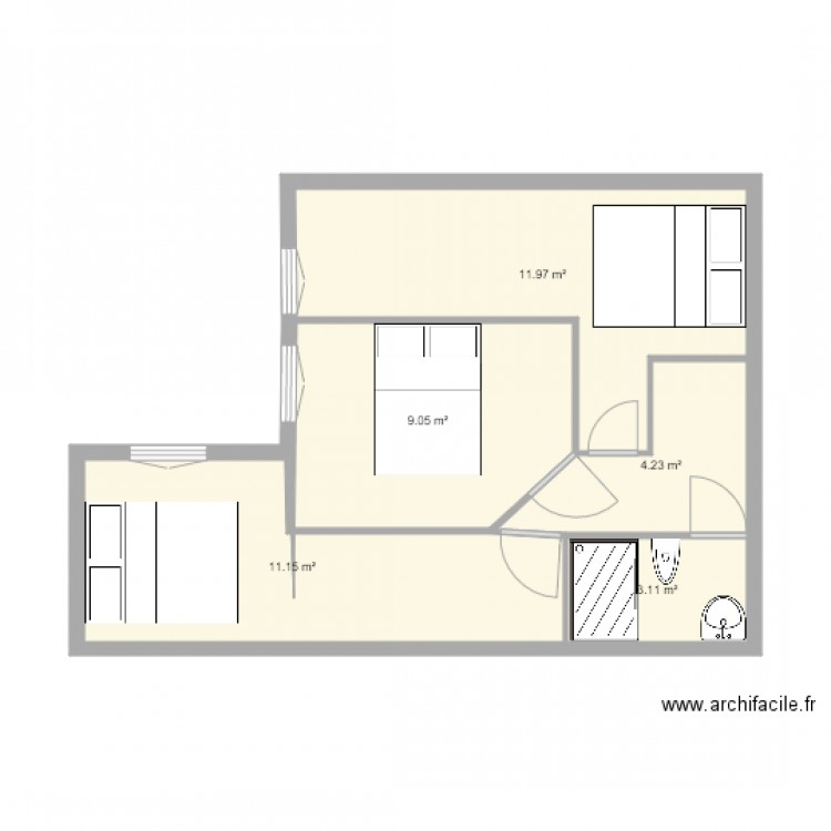 gargan 2. Plan de 0 pièce et 0 m2