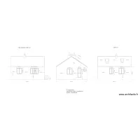 plan des fa&ccedil;ades apr&egrave;s travaux